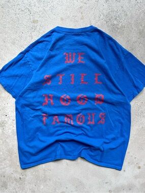 Kanye West Life of Pablo “We Still Hood Famous” Men’s Rap Merch Tee XL 23x28